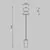 Lampadar, LED, Maytoni Kyoto, 11W, 3000K, alb-auriu, MOD178FL-L11W3K