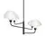 Lustra, Maytoni Memory, 4XE14, negru, MOD177PL-04B