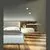 Pendul LED, Mantra Kilda, 10W, 3000K, 2500+70+90x90mm, negru, 8439