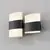 Aplica, LED, Maytoni Rom, 12W, 3000K, 160x80x240mm, grafit, IP54, O442WL-L12GF3K