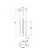 Pendul, LED, Maytoni Cascade, 31W, 2600-3500K, auriu, MOD132PL-L30BSK