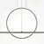 Pendul, LED, Maytoni Halo, 40W, 3000-4000K, negru, MOD247PL-L49BK