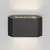 Aplica, LED, Maytoni Pull, 8W, 3000K, 205x60x110mm, grafit, IP54, O412WL-L8GF3K
