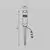 Stalp tip tarus, Maytoni Glide, 1XG9, 370x40mm, grafit, IP54, O437FL-01GF