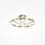 Plafoniera, LED, Maytoni Tessara, 36W, 3000K, alb-auriu, MOD081CL-L36G3K
