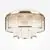 Plafoniera Maytoni Frame, 9xE14, D650 mm, H330 mm, auriu