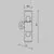 Aplica, Maytoni Amas, 2XE27, 135x335x80mm, grafit, IP54, O432WL-02GF