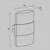 Aplica, LED, Maytoni Rom, 12W, 3000K, 160x80x240mm, grafit, IP54, O442WL-L12GF3K