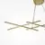 Pendul, LED, Maytoni Halo, 40W, 2600-3500K, auriu, MOD244PL-L50BSK