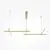 Pendul, LED, Maytoni Radiance, 50W, 3000K, auriu, MOD278PL-L50G3K