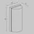 Aplica, LED, Maytoni Badd, 10W, 3000K, 100x70x200mm, alb-grafit, IP54, O454WL-L10GF3K1