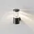 Aplica, LED, Maytoni Spir, 12W, 3000K, 300x134mm, grafit, IP54, O439WL-L12GF3K