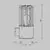Aplica, Maytoni Barrel, 1XE27, 120x155x250mm, grafit, IP54, O453WL-01GF