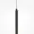 Pendul, LED, Maytoni Halo, 11W, 3000-4000K, negru, MOD246PL-L12BK
