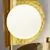 Aplica, Maytoni Tropic, 2XG9, alb mat-auriu, MOD164WL-02BS