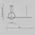 Pendul, LED, Maytoni Halo, 40W, 3000-4000K, negru, MOD247PL-L49BK