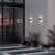 Aplica, LED, Maytoni Rom, 12W, 3000K, 160x80x240mm, grafit, IP54, O442WL-L12GF3K