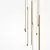 Pendul, LED, Maytoni Light Stick, 46W, 3000K, auriu, MOD236PL-L54BS3K