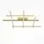 Plafoniera, LED, Maytoni Radiance, 50W, 3000K, auriu, MOD278CL-L50G3K