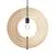 Pendul, Maytoni Roots, 1XE27, bej-negru, MOD197PL-01W1