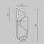 Aplica, Maytoni Tropic, 2XG9, alb mat-auriu, MOD164WL-02BS