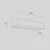 Aplica, LED, Maytoni Lot, 10W, 3000K, 300x55x120mm, grafit, IP54, O428WL-L10GF3K
