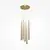 Pendul, LED, Maytoni Cascade, 31W, 2600-3500K, auriu, MOD132PL-L30BSK