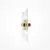 Aplica Maytoni Frame, 2xE14, H462 mm, 104x125 mm, auriu