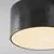 Plafoniera, LED, Maytoni Zon Ip, 15W, 3000K, 58x120mm, negru, IP65, O430CL-L15B3K
