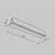 Aplica, LED, Maytoni Trupp, 10W, 3000K, 400x80x90mm, grafit, IP54, O429WL-L10GF3K