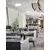 Plafoniera LED Nova Luce Perfect, 40W, 3000K, alb, dimabil Triac, semi-incastrata