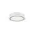 Plafoniera LED Nova Luce Perfect, 24W, 3000K, dimabil Triac, alb, semi-incastrata