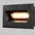 Spot pentru trepte/pardoseli, LED, incastrat, Maytoni Bosca, 3W, 3000K, 84x65x54mm, negru, IP65, O045SL-L3B3K