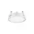 Plafoniera LED Nova Luce Perfect, 24W, 3000K, alb, dimabil Triac, semi-incastrata