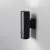 Aplica, Maytoni Bowery, 2XGU10, 110x145x65mm, negru, IP54, O583WL-02B