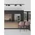 Corp de iluminat LED, mobil, Nova Luce Kamala, 15W, 3000K, negru, 3 circuite