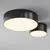 Plafoniera, LED, Maytoni Zon Ip, 15W, 3000K, 58x120mm, negru, IP65, O430CL-L15B3K
