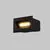 Spot pentru trepte/pardoseli, LED, incastrat, Maytoni Bosca, 3W, 3000K, 84x65x54mm, negru, IP65, O045SL-L3B3K