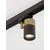 Spot sina, Nova Luce Pongo, 1xGU10, 108x54x59mm, auriu-negru, 3 circuite