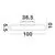Plafoniera LED Nova Luce Perfect, 120W, 3000K, D100 cm, negru, dimabil Triac
