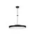 Plafoniera LED suspendata Nova Luce Perfect, 40W, 3000K, D600 mm, negru, dimabil Triac