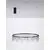 Pendul LED Nova Luce Stellar, 31W, 3000K, D80 cm, H150 cm, negru, dimabil Triac