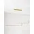 Pendul LED, Nova Luce Strita, 40W, 3000K, auriu satinat, dimabil, Triac