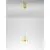 Pendul LED, Nova Luce Egna, 13W, 3000K, auriu-opal