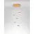 Pendul LED, Nova Luce Bion, 32W, 3000K, auriu