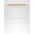Pendul LED, Nova Luce Bion, 32W, 3000K, liniar, auriu