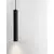 Pendul, Nova Luce Seawave, 1xGU10, 400/1930x55mm, negru satinat