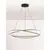 Pendul LED Nova Luce Ofelia, 68W, 3000K, 5637 lumeni, D950 mm, Hmax 1500 mm, negru, dimabil, telecomanda