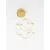 Aplica LED, Nova Luce Nebula, 6W, 3000K, auriu