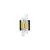 Aplica LED, Nova Luce Seneca, 9W, 3000K, auriu-negru